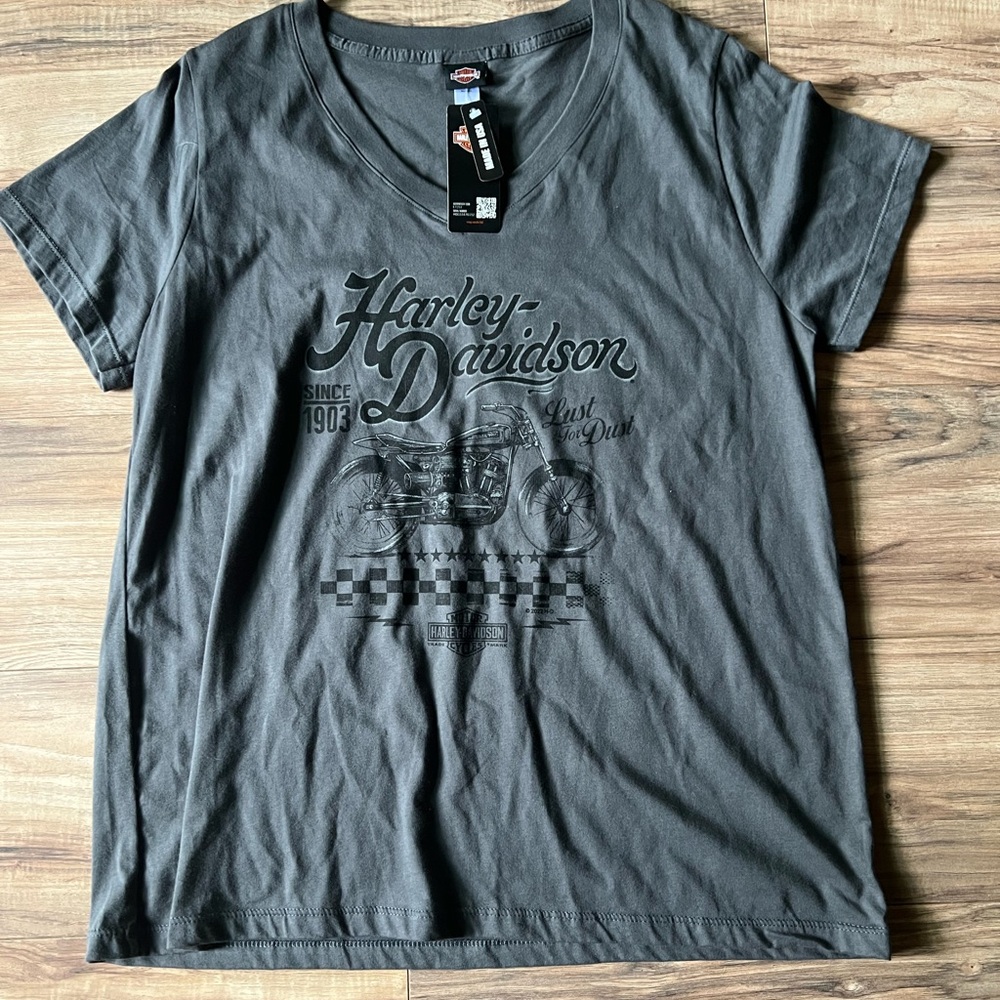 Harley-Davidson Charcoal Graphic Tee